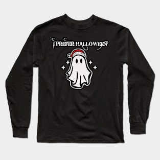 I Prefer Halloween Long Sleeve T-Shirt